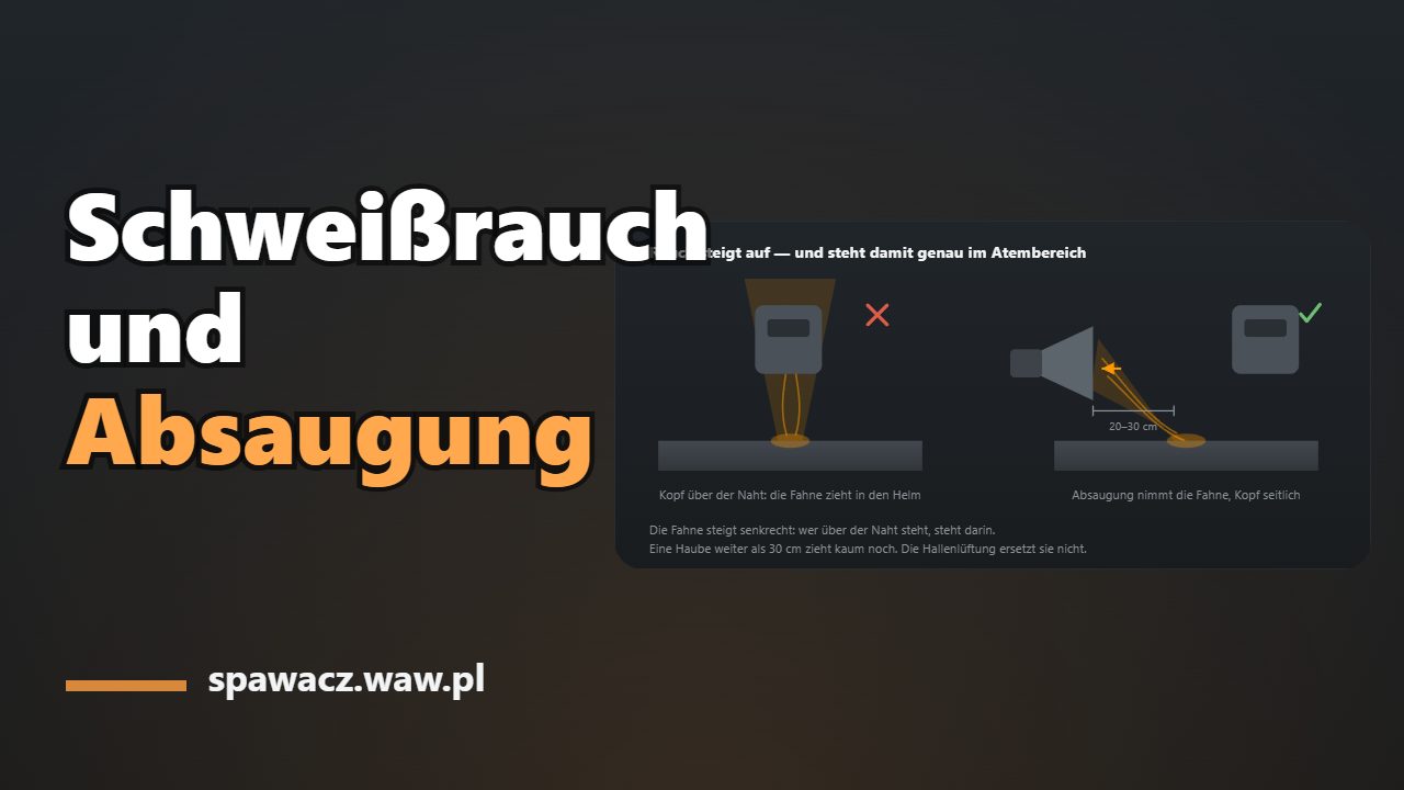 Schweißrauch und Absaugung: Grenzwerte und Erfassung