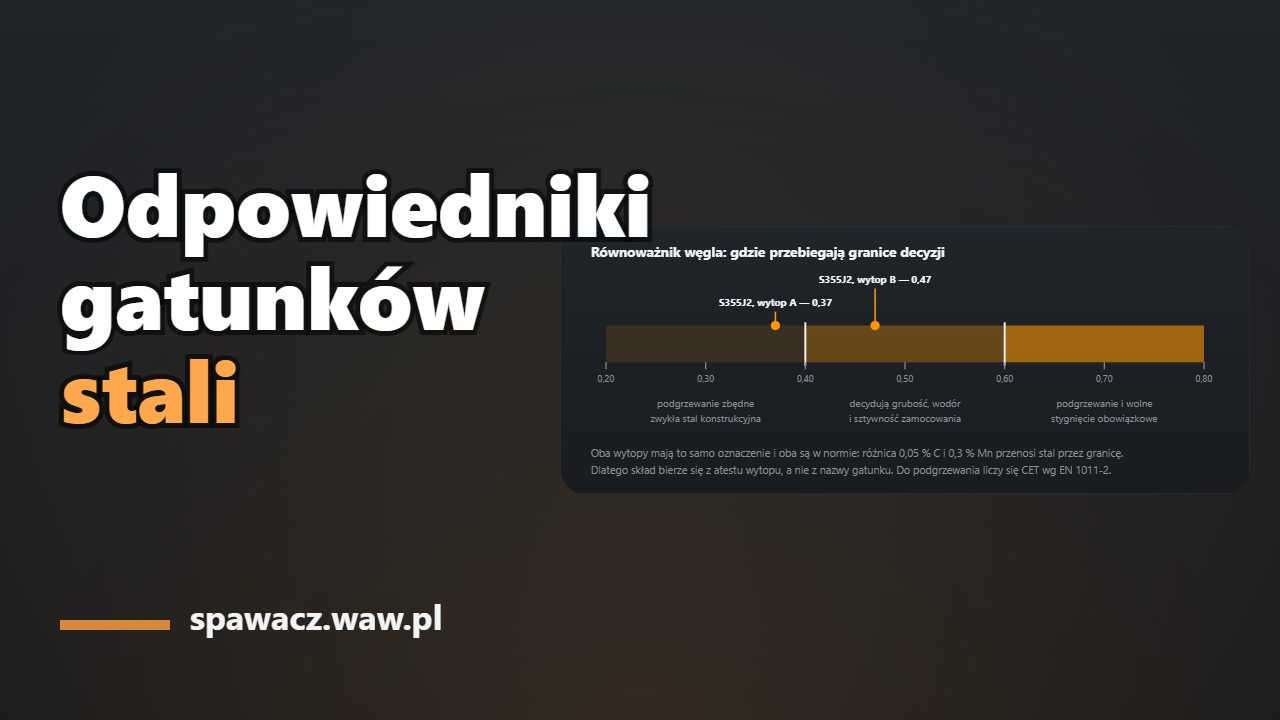 Odpowiedniki gatunków stali: EN, GOST, AISI, ASTM, PN